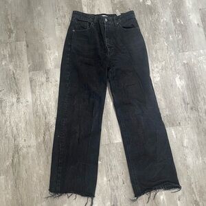 ZARA WIDE LEG JEANS
